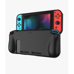 JETech Protective Case for Nintendo Switch 2017, Grip Cover with Shock-Absorption and Anti-Scratch Design, Black JETech Protective Case for Nintendo Switch 2017, Grip Cover with Shock-Absorption and Anti-Scratch Design, Black